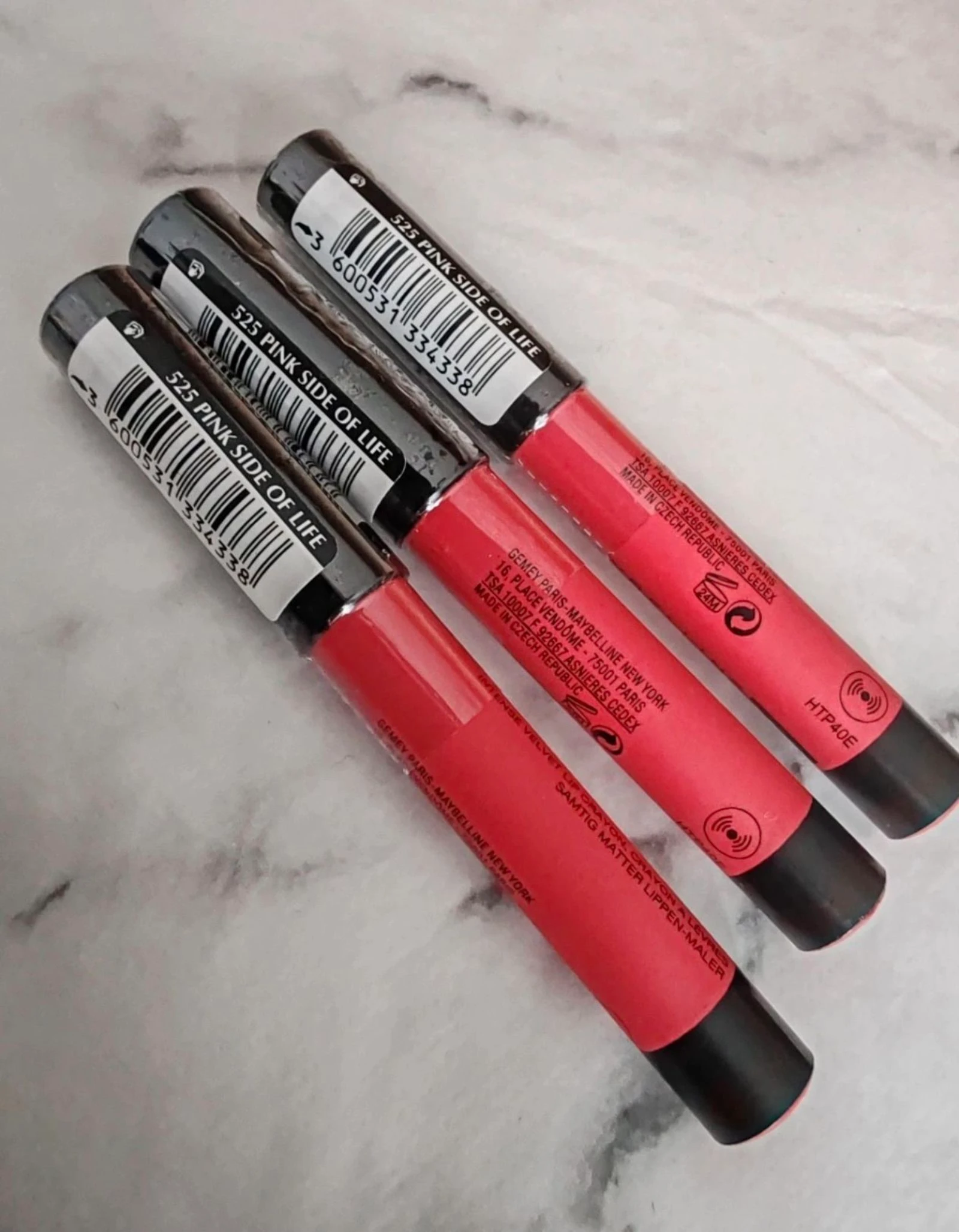 3 crayons lèvres mat Maybelline – photo 2